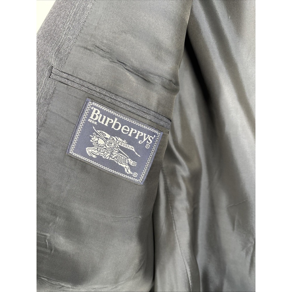 NWT Burberrys' (Burberry) Vintage Wool Blazer - Size 40 - Picture 7 of 9